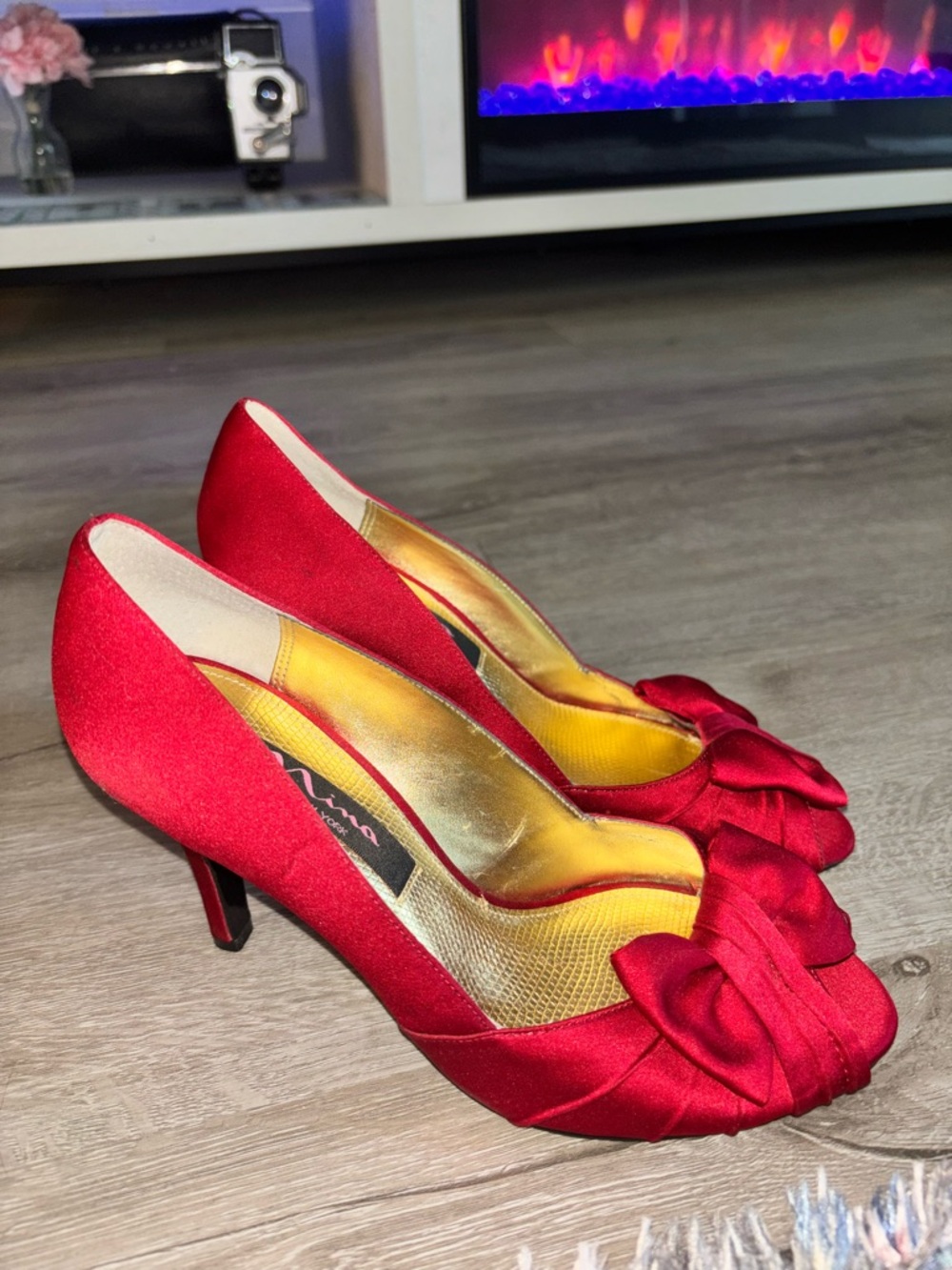 Red heels